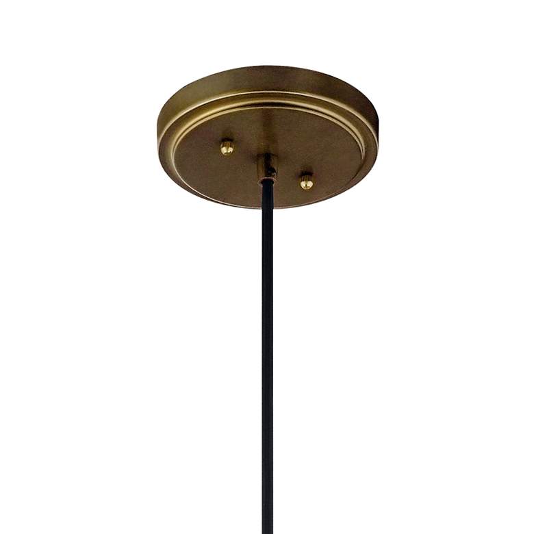 Image 4 Kichler Zailey 15 3/4" Wide Natural Brass Pendant Light more views