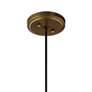 4_Kichler Zailey 15 3/4" Wide Natural Brass Pendant Light more views