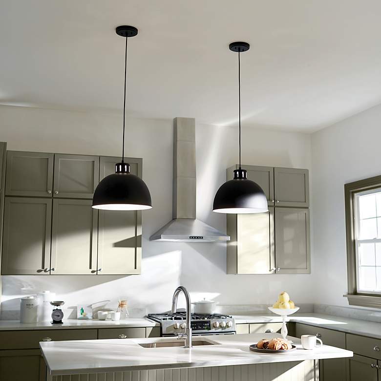 Image 6 Kichler Zailey Black Pendant 1Lt more views