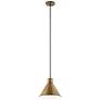 1_Kichler Zailey Natural Brass Pendant 1Lt