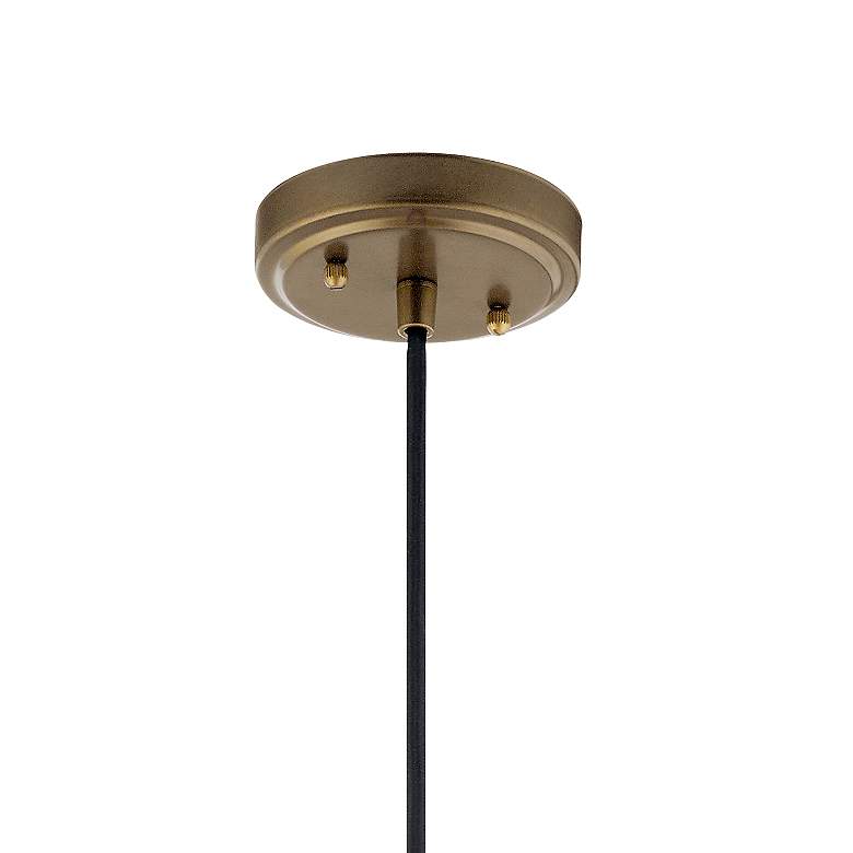 Image 4 Kichler Zailey Natural Brass Pendant 1Lt more views