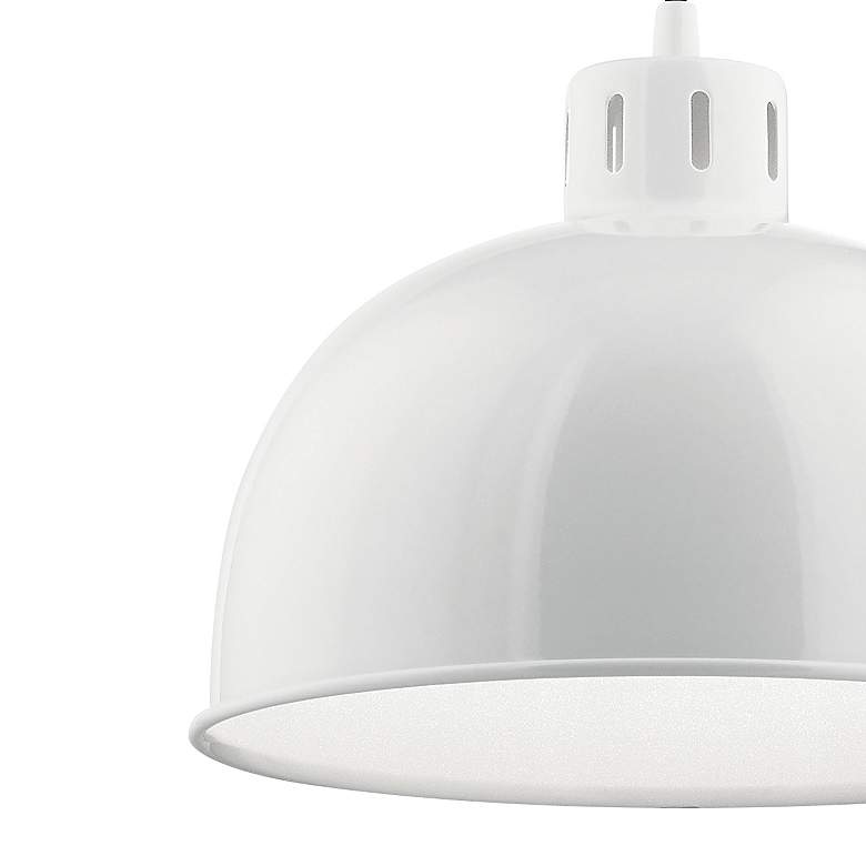 Image 3 Kichler Zailey White Pendant 1Lt more views