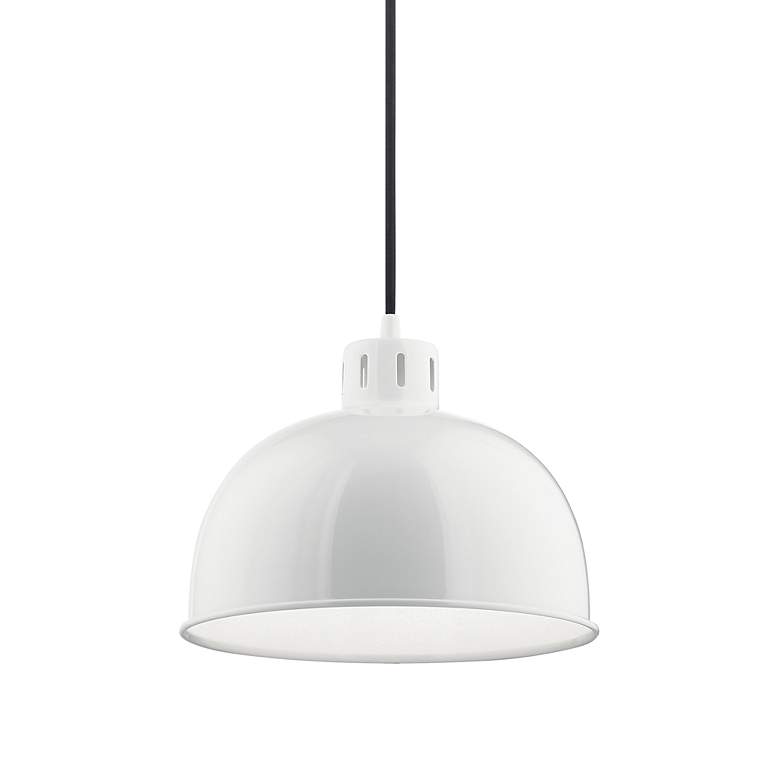 Image 4 Kichler Zailey White Pendant 1Lt more views