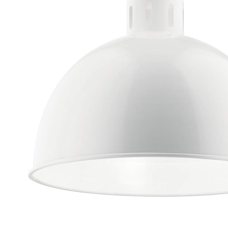 Image 2 Kichler Zailey White Pendant 1Lt more views
