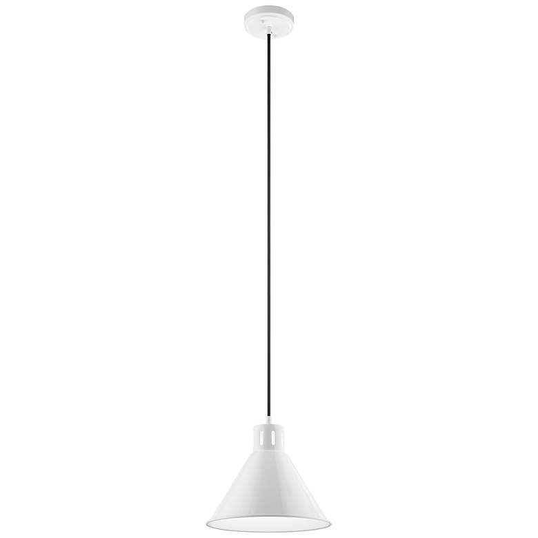 Image 1 Kichler Zailey White Pendant 1Lt