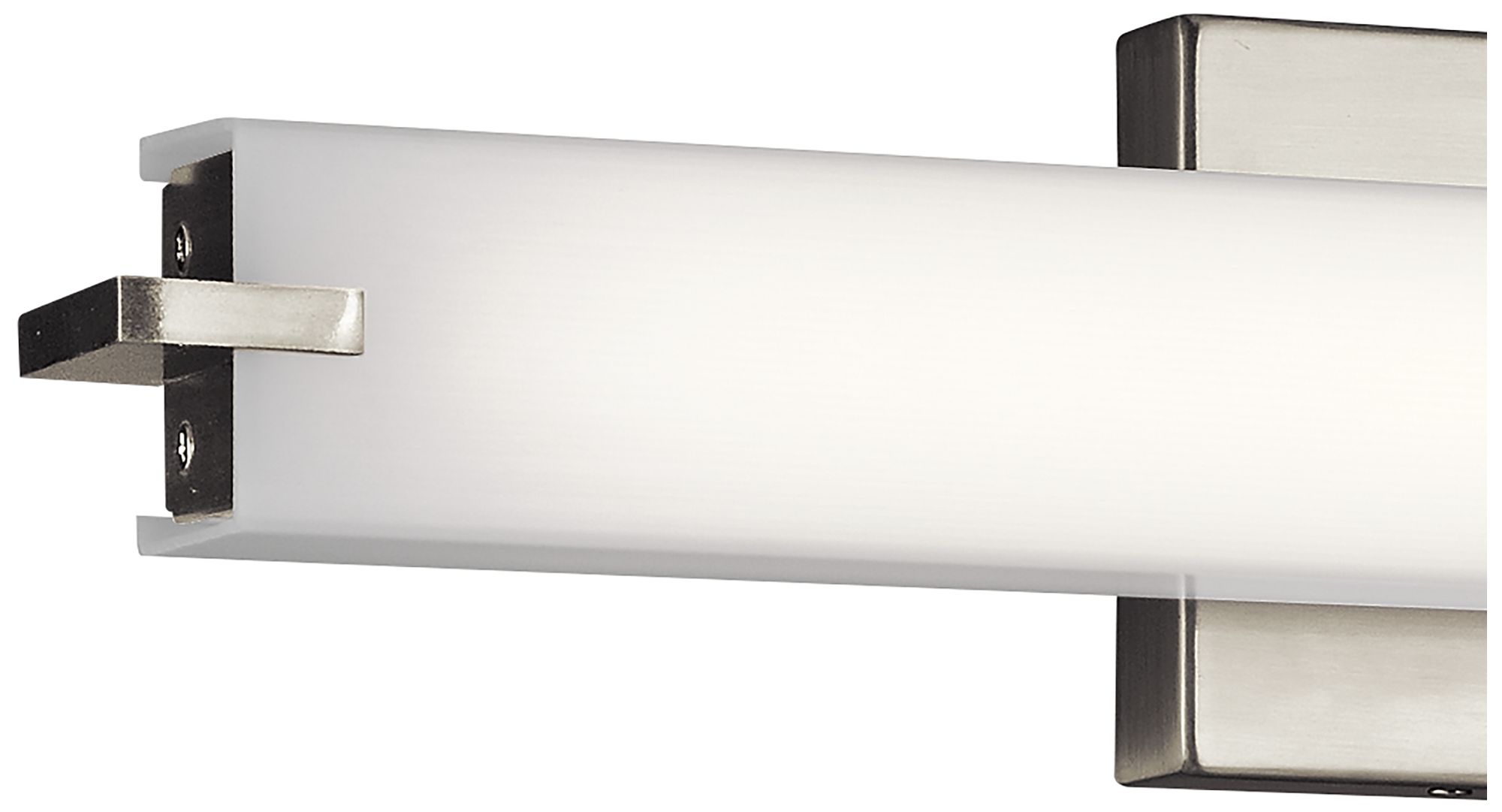 Kichler Zel 25 3/4" Wide Brushed Nickel Modern Linear LED Bath Light