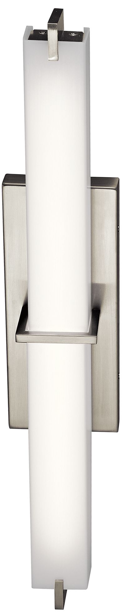 Kichler Zel 25 3/4" Wide Brushed Nickel Modern Linear LED Bath Light