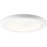 Kichler Zeo 10" Wide Round White 3000K LED Ceiling Light