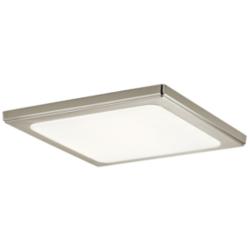 Kichler Zeo 13" Wide Square Brushed Nickel 3000K LED Ceiling Light