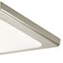 3_Kichler Zeo 13" Wide Square Brushed Nickel 3000K LED Ceiling Light more views