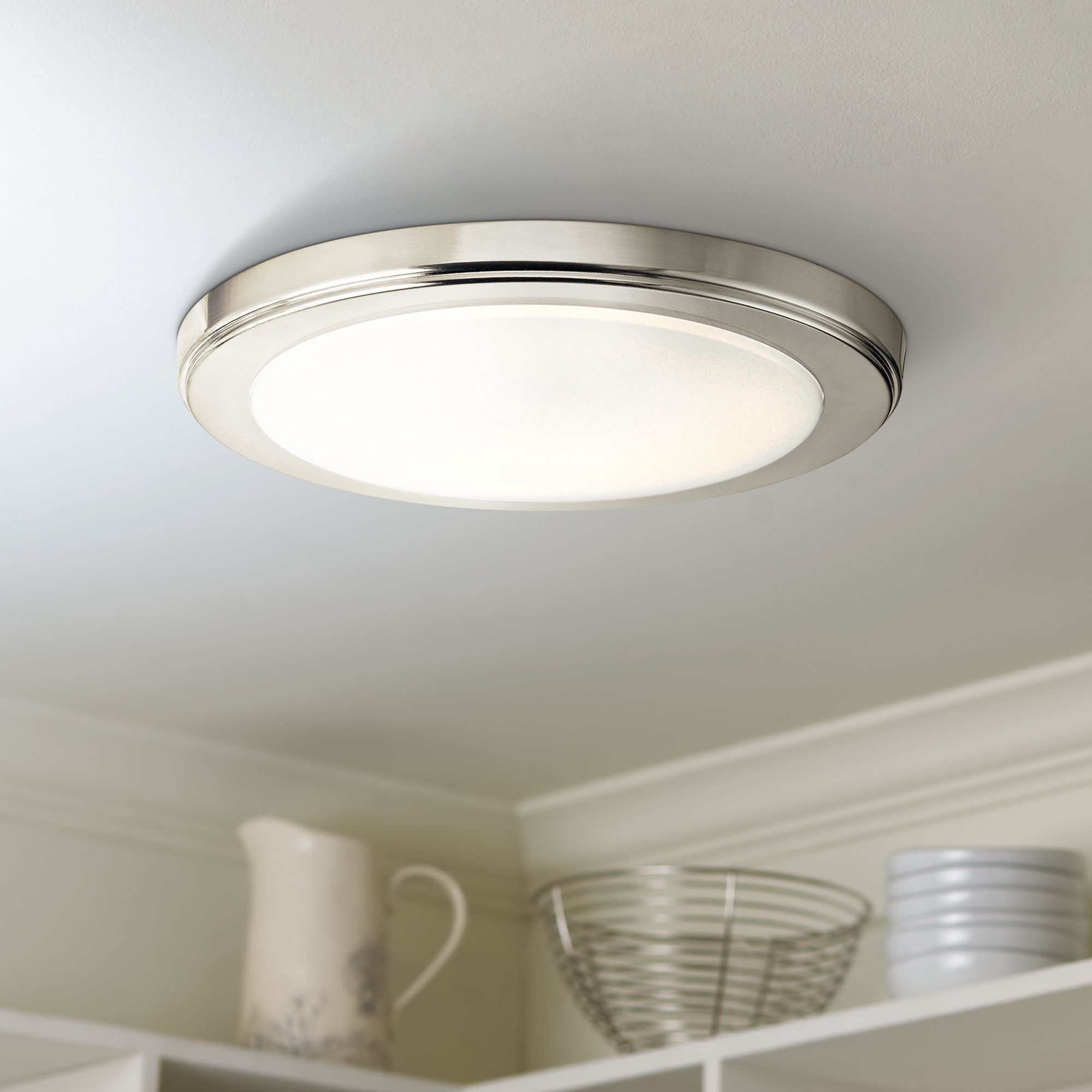 Kichler Zeo Brushed Nickel Collection