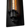 4_Kiera 19" High Black ADA Wall Sconce more views