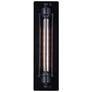 5_Kiera 19" High Black ADA Wall Sconce more views