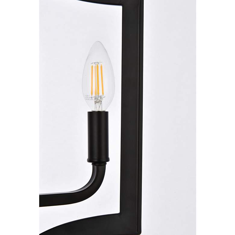 Image 7 Kiera 3 Lts Flush Mount In Black more views