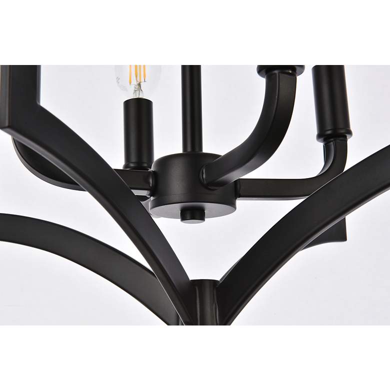 Image 7 Kiera 4 Lts Pendant In Black more views