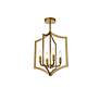 4_Kiera 4 Lts Pendant In Brass more views