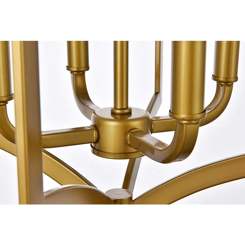 Image 5 Kiera 4 Lts Pendant In Brass more views