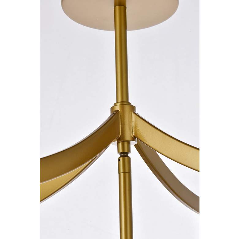 Image 7 Kiera 4 Lts Pendant In Brass more views