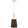 Kiev Brown with Frost Glass Tech Lighting MonoRail Pendant