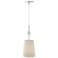 Kiev White with Clear Glass Tech Lighting MonoRail Pendant