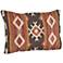 Kilim Multi-Color Traditional 23"x16" Wool Pillow