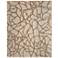 Kimball Abstract Hand Tufted Ivory Area Rug 3'-6" x 5'-6"
