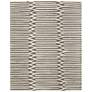 Kimball Abstract Hand Tufted Taupe Area Rug 5' x 8'