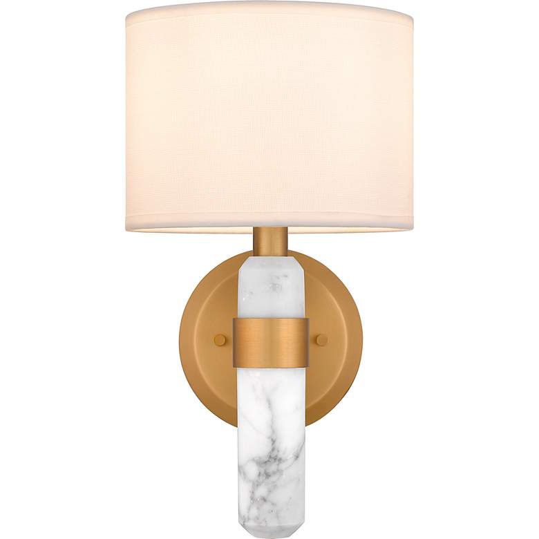 Image 4 Kimberly 1-Light Brushed Weathered Brass Wall Sconce more views