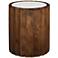 Kimble Trace 18" Wide Warm Brown Wood End Table