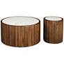 Kimble Trace 18" Wide Warm Brown Wood End Table