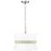 Kimbry 16" Wide Brushed Nickel Pendant Light