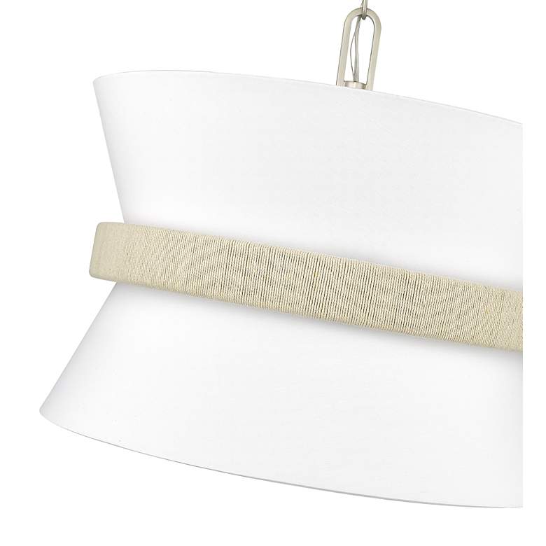 Image 6 Kimbry 16" Wide Brushed Nickel Pendant Light more views