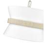 6_Kimbry 16" Wide Brushed Nickel Pendant Light more views