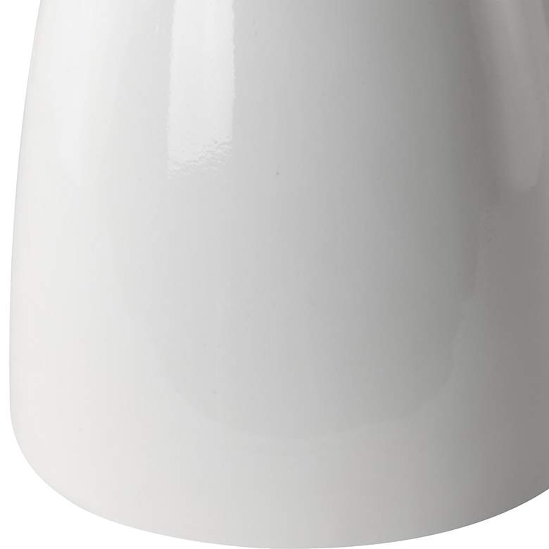 Image 3 Kimist Set of 2 White Ceramic Vases more views