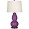 Kimono Violet Double Gourd Table Lamp