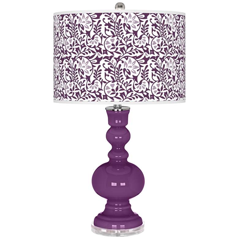 Kimono Violet Gardenia Apothecary Table Lamp