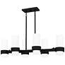 1_Kimora 6-Light Matte Black Island Light