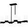 Kimora 6-Light Matte Black Island Light