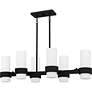 2_Kimora 6-Light Matte Black Island Light more views