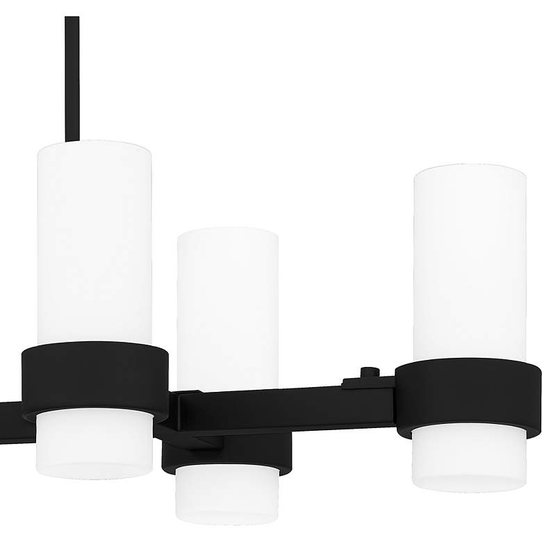 Image 6 Kimora 6-Light Matte Black Island Light more views