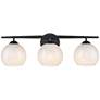 2_Kimorra 24" Wide Matte Black 3-Light Vanity Bath Light