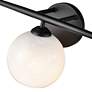 6_Kimorra 24" Wide Matte Black 3-Light Vanity Bath Light more views