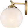 5_Kimorra 24" Wide Vintage Brass 3-Light Vanity Bath Light more views