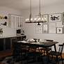 7_Kimrose 10Lt Linear Chandelier in Brushed Natural Brass more views
