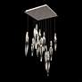 2_Kindjal 18"H x 20"W 13-Light Crystal Multi-Light Pendant in Aged more views