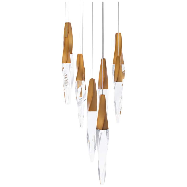 Image 2 Kindjal 9 Light LED Multi-Light Pendant