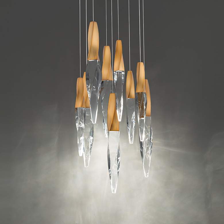 Image 1 Kindjal 9 Light LED Multi-Light Pendant