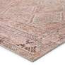 Thumbnail3 of Kindred Marquesa KND01 3'9"x10' Pink Brown Runner Area Rug more views