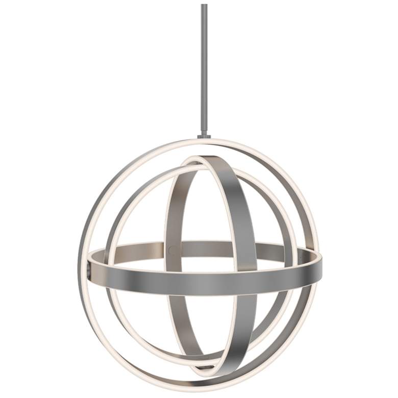Image 1 Kinetic 18in LED Pendant K in Titanium