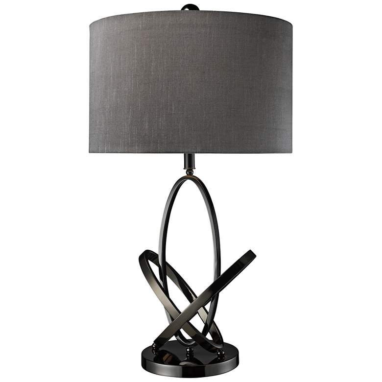Image 1 Kinetic Black Nickel Table Lamp